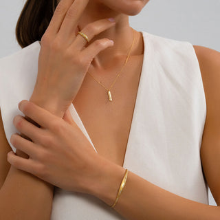 Gold Eternity Band Ring