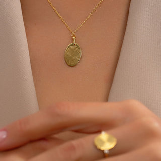 Custom Fingerprint Necklace