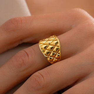 Bold Textured Chunky Gold Jewelry