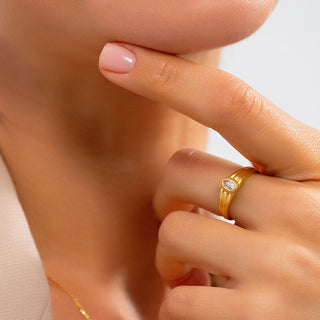 Vintage Inspired Engagement Ring