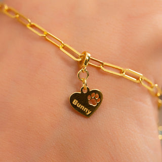 Your Story Bracelet - Personalized Hanwriting and Birthstone Charms