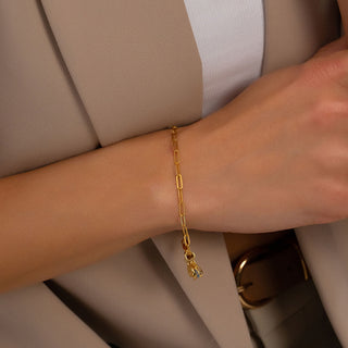 Your Story Bracelet - Personalized Hanwriting and Birthstone Charms