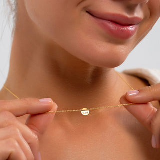 Eternal Love Disc Necklace