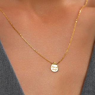 Minimalist Personalized Handwriting Necklace