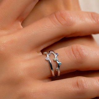 Unique Birthstone Ring Personalized Jewelry