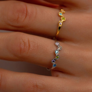 Custom Dainty Family Birthstone Jewelry