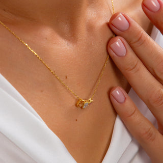 Personalized Birthstone Necklace