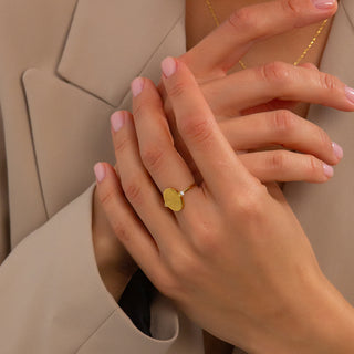 Custom Fingerprint Ring -  Memorial Jewelry