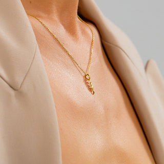 Forest Whisper Leaf Necklace