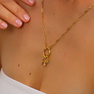 Personalized Initial Charm Necklace
