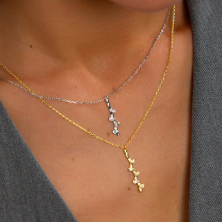 Family Branch Birthstone Necklace