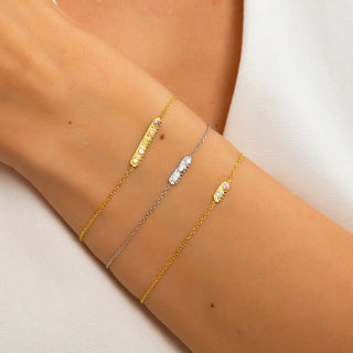 Personalized Family Birthstone Bracelet - Vintage Inspired Birthstone Jewelry