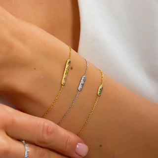 Personalized Family Birthstone Bracelet - Vintage Inspired Birthstone Jewelry