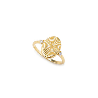 Custom Fingerprint Ring -  Memorial Jewelry