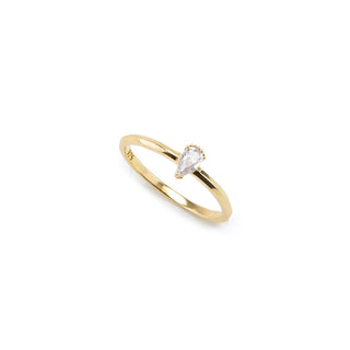 Pear Cut Birthstone Ring Family Jewelry
