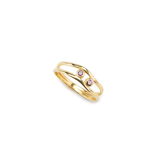 Multi Birthstone Family Ring - Custom Gold, Silver or Rose Gold
