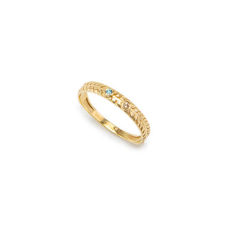 Personalized Loved Ones Birthstone Ring