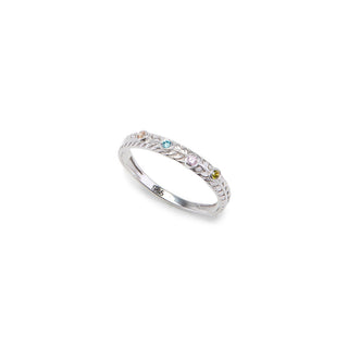 Personalized Loved Ones Birthstone Ring