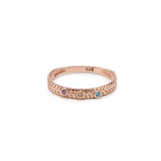 Personalized Loved Ones Birthstone Ring