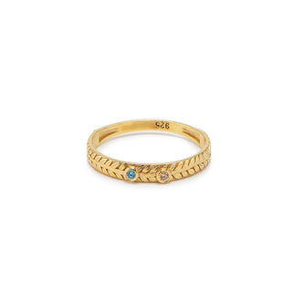 Personalized Loved Ones Birthstone Ring