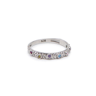 Personalized Loved Ones Birthstone Ring