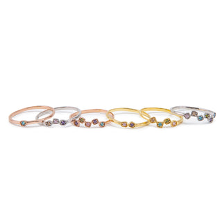 Custom Dainty Family Birthstone Jewelry