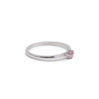 Birthstone Stacking Ring - Custom Gold, Silver, Rose Gold