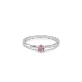Birthstone Stacking Ring - Custom Gold, Silver, Rose Gold