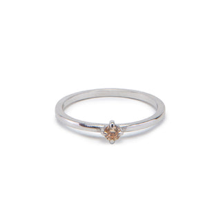 Birthstone Stacking Ring - Custom Gold, Silver, Rose Gold