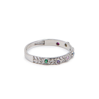 Personalized Loved Ones Birthstone Ring