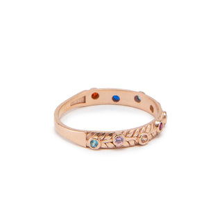 Personalized Loved Ones Birthstone Ring