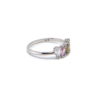 Pear Cut Birthstone Ring Family Jewelry