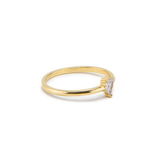 Pear Cut Birthstone Ring Family Jewelry