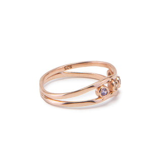 Multi Birthstone Family Ring - Custom Gold, Silver or Rose Gold
