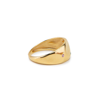Chunky Ring Secret Birthstone Jewelry