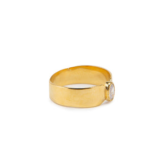 Oval Gemstone Ring