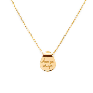 Minimalist Personalized Handwriting Necklace