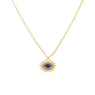 Midnight Evil Eye Necklace