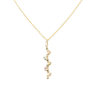 Family Branch Birthstone Necklace