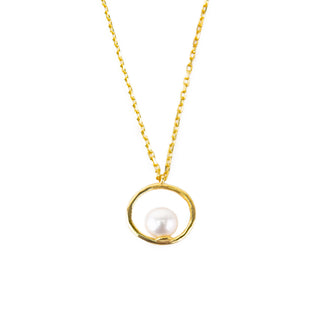 Infinity Pearl Necklace