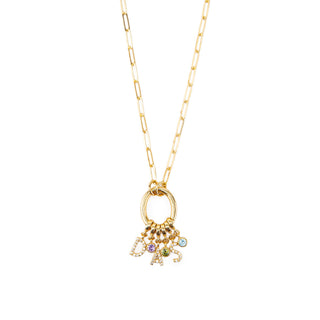 Personalized Initial Charm Necklace