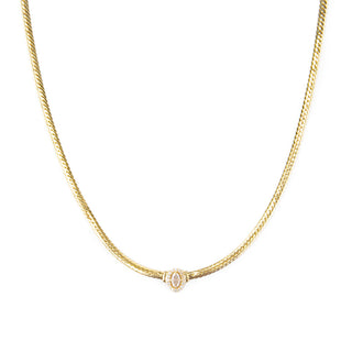 Luna Oval Necklace