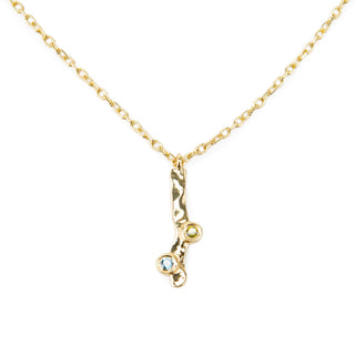 Family Birthstone Necklace Branch