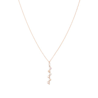 Family Birthstone Necklace Branch
