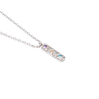 Personalized Family Birthstone Necklace