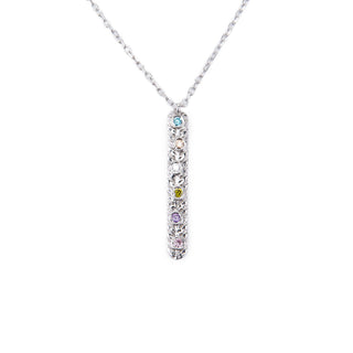 Personalized Family Birthstone Necklace