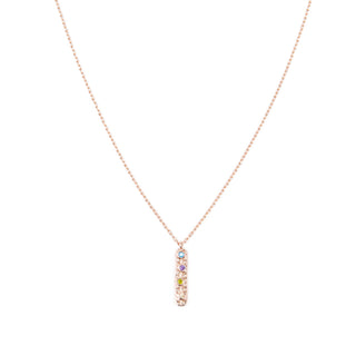 Personalized Family Birthstone Necklace