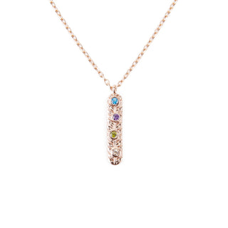 Personalized Family Birthstone Necklace