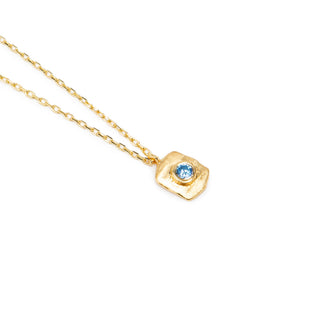 Vertical Birthstone Bar Necklace
