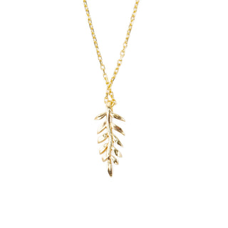 Forest Whisper Leaf Necklace